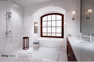 卫浴空间的材料选择